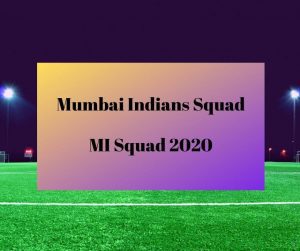 mumbai indians squad
