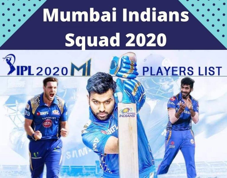 Mumbai Indians Squad 2020-MI Players List