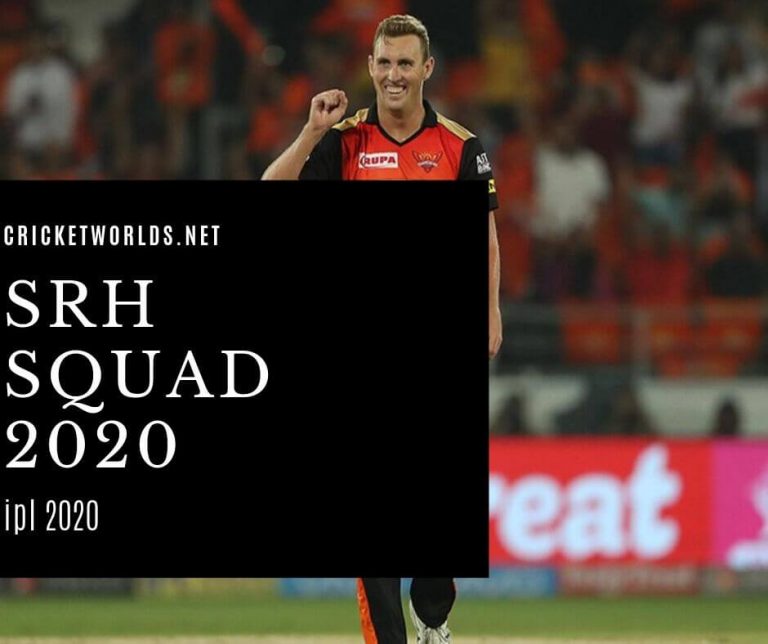 SRH Full Squad 2020 With Players Name [ IPL 2020 ]