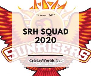 SRH Squad 2020