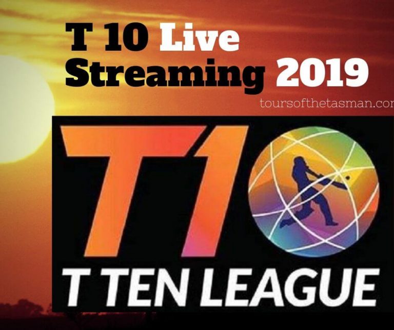 T 10 League Live Streaming 2023 -Willow Tv, Sony Six, Ten Sports