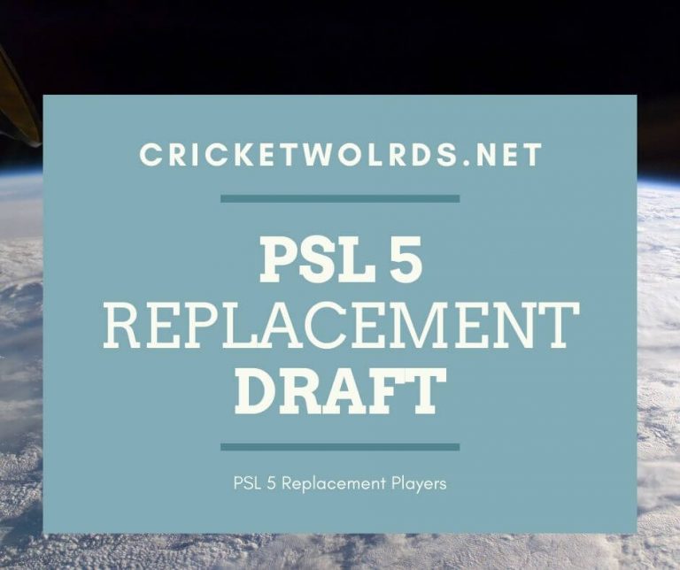 PSL 2024 Replacement Draft PSL 9 Latest Updates
