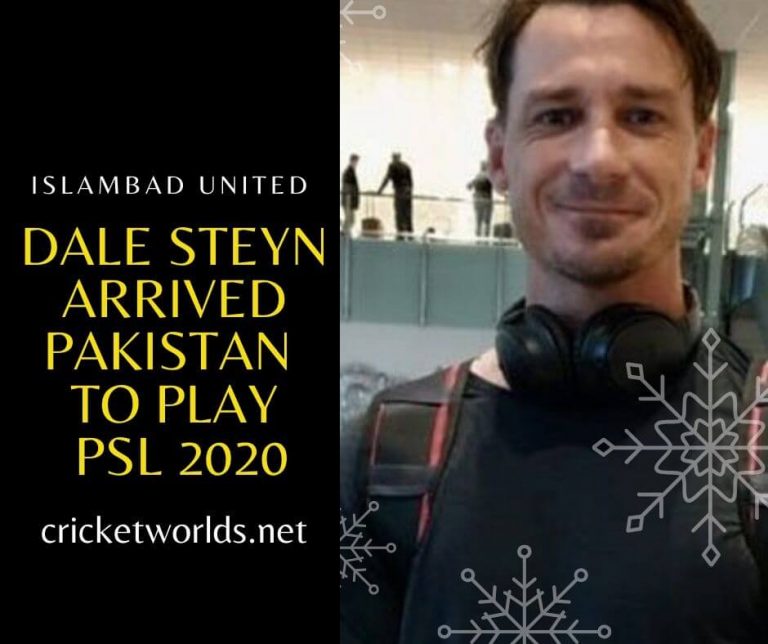 Dale Steyn Is Arrived Pakistan To Play PSL 2020