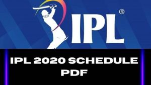 IPL 16 Schedule 2023 PDF