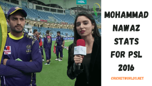 Mohammad Nawaz Performance In PSL 2016