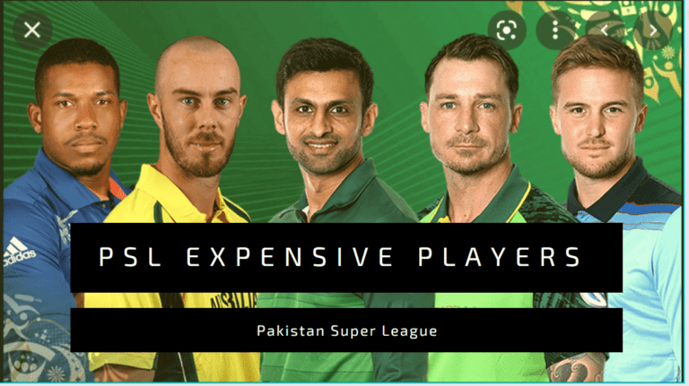 Top 7 Expensive Players In PSL 2022 [ Top Paid PSL 7 Players ]