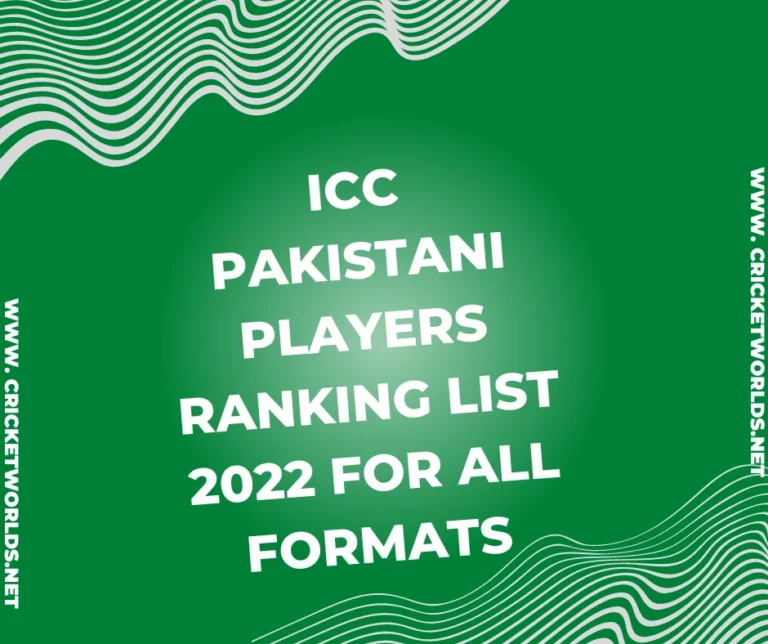 PSL Ranking Players 2023 [ICC Rankings Update]