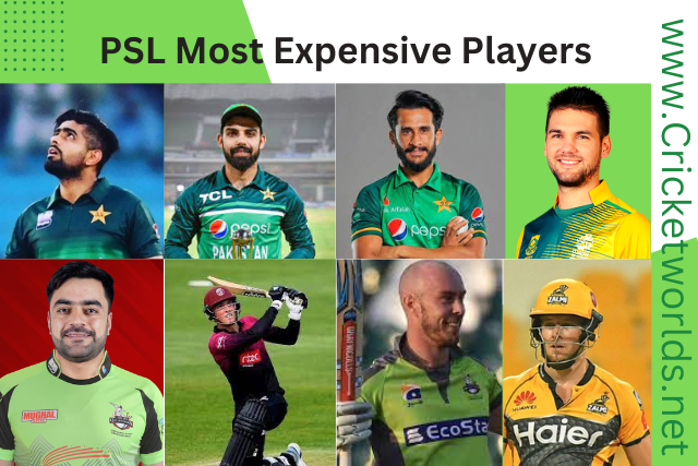Top Expensive Players In PSL 2024 [ Top Paid PSL Players ]