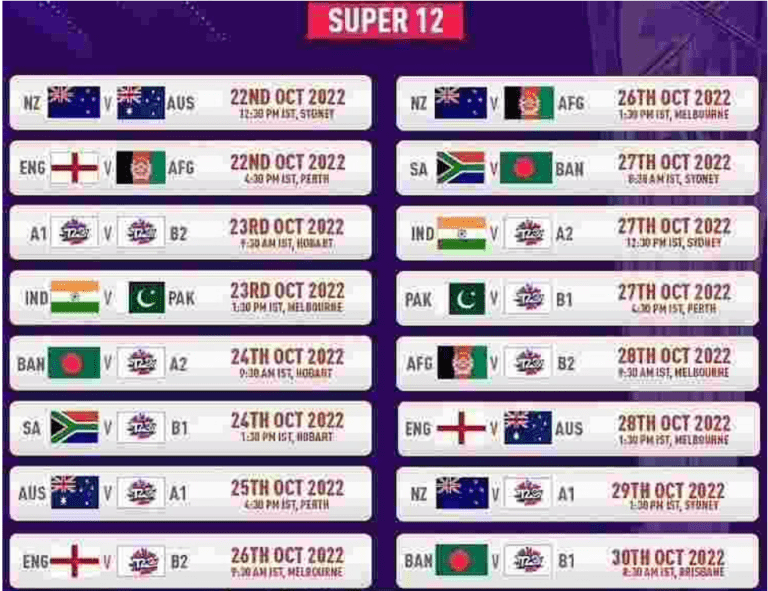 ICC World Cup Schedule 2023 PDF Download |Men's one Day World Cup - Cricket Worlds