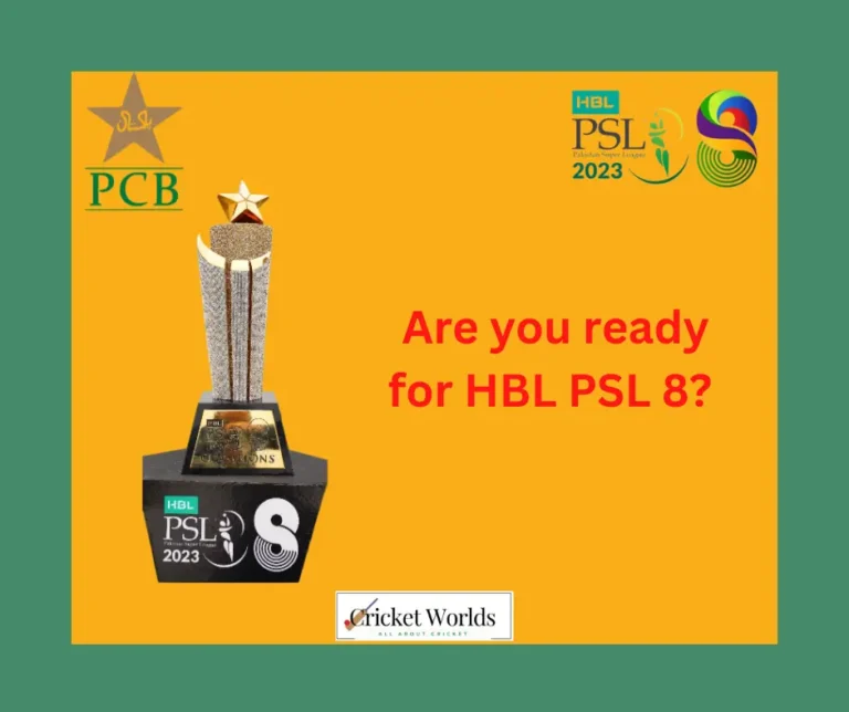 Are you ready for HBL PSL 8?