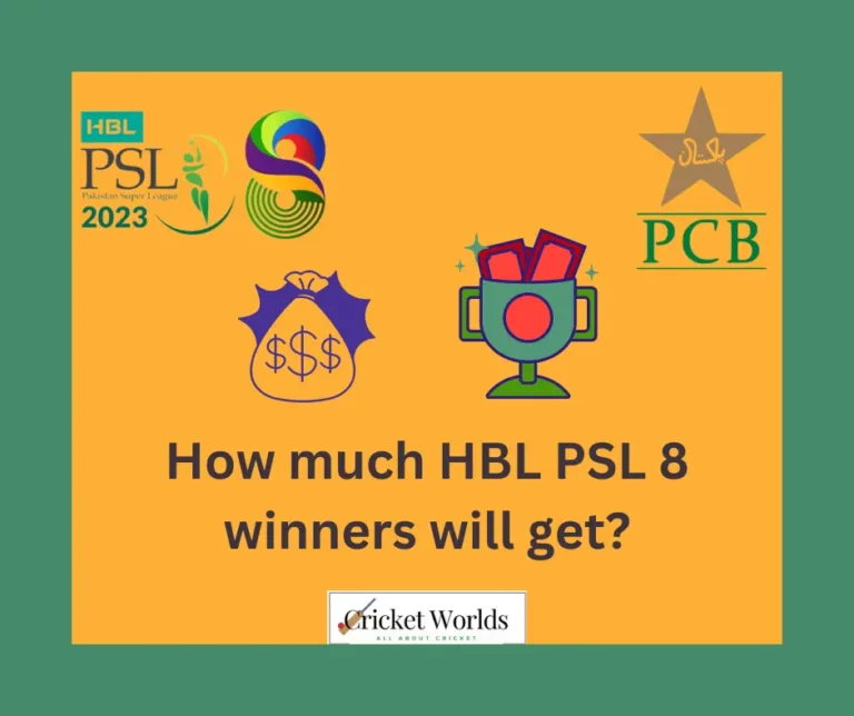 PSL 2024 Winner Prize Money