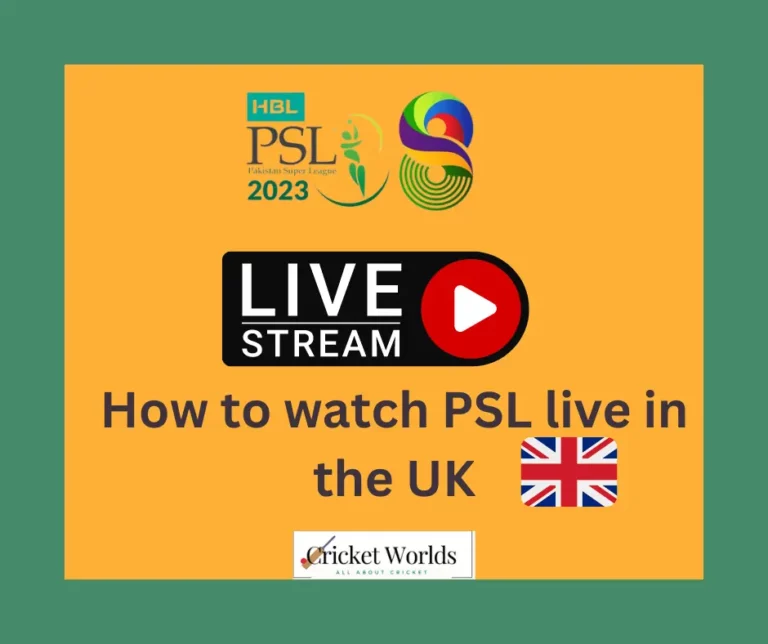 How to watch HBL PSL 8 in UK?