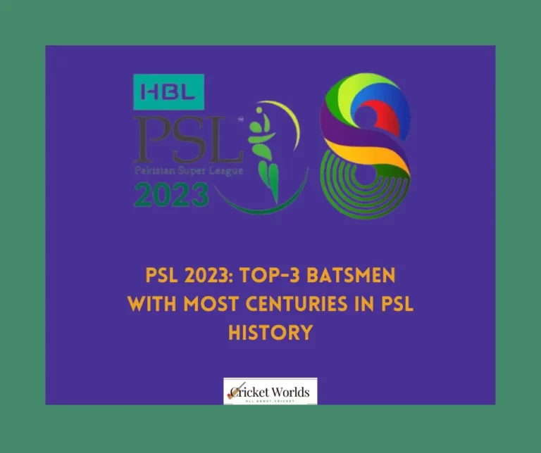 PSL 2023: Top 3 Batsmen With Most Centuries in PSL history