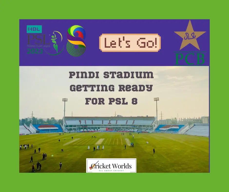 Pindi Stadium getting ready for PSL 9