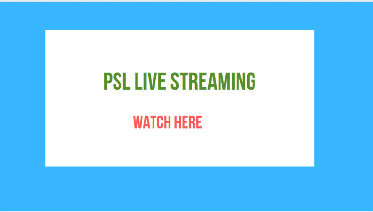 PSL 2024 Live Streaming – Watch PSL 9 Online