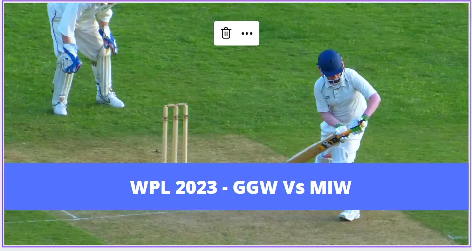 Gujarat Giants Women Vs Mumbai Indian Women 2024 WPL