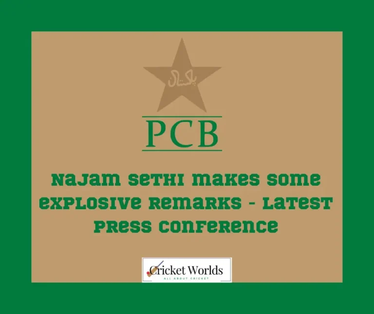 Najam Sethi makes some explosive remarks – Latest press conference