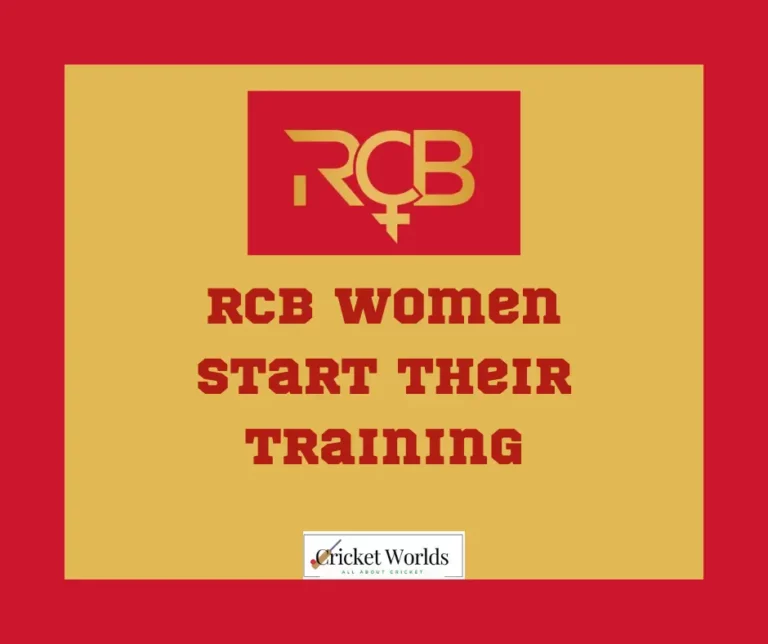 RCB Women start their training – WPL 2023