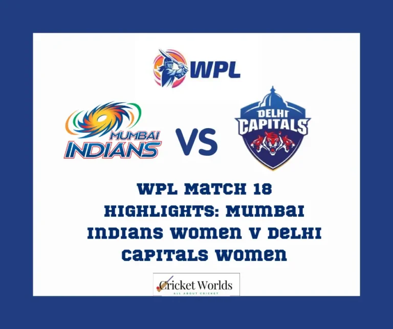 WPL Match 18 Highlights: Mumbai Indians women v Delhi Capitals women