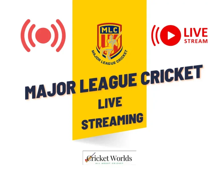 Major League Cricket Live Streaming 2023