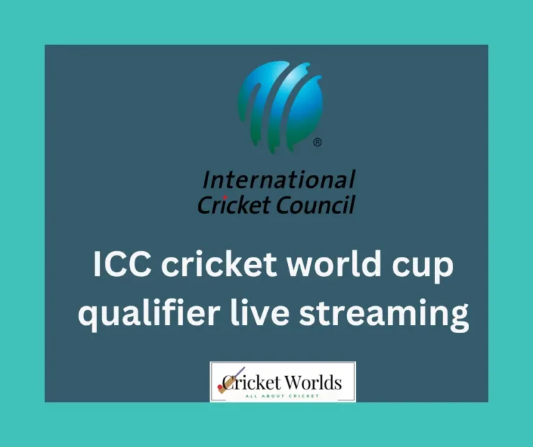 ICC Cricket World Cup 2023 Live Streaming