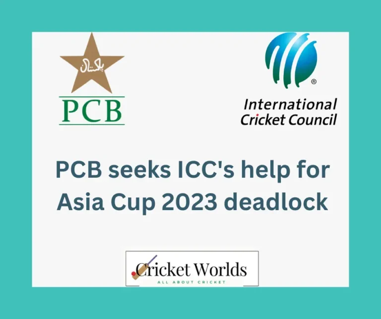PCB seeks ICC’s help for Asia Cup 2023 deadlock
