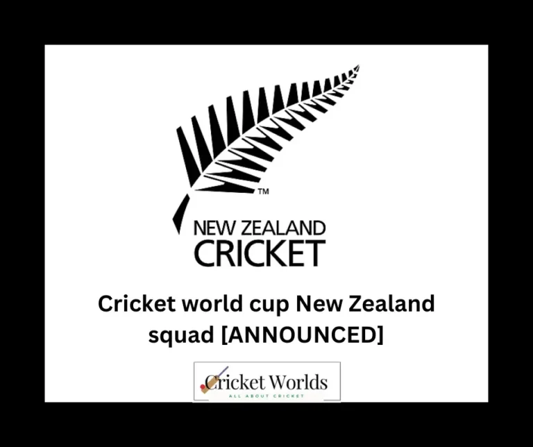 Cricket World Cup 2023 New Zealand Squad [ANNOUNCED]