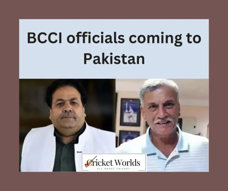 BCCI Officials Coming to Pakistan