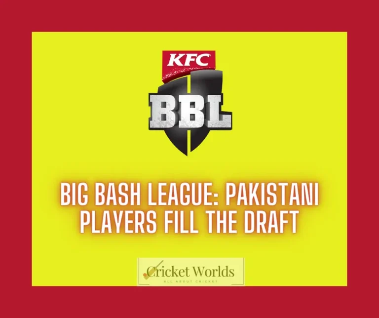 Big Bash League: Pakistani players fill the draft