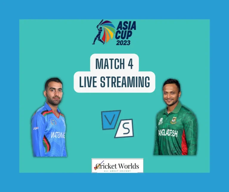 Afghanistan vs Bangladesh Live streaming [FREE]