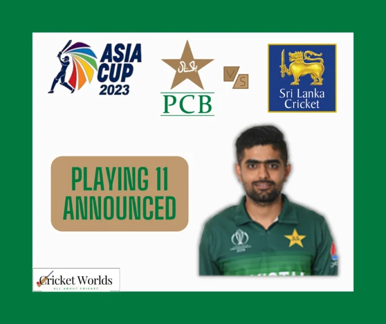 Asia Cup 2023: Pakistan squad for match against Sri Lanka [ANNOUNCED]