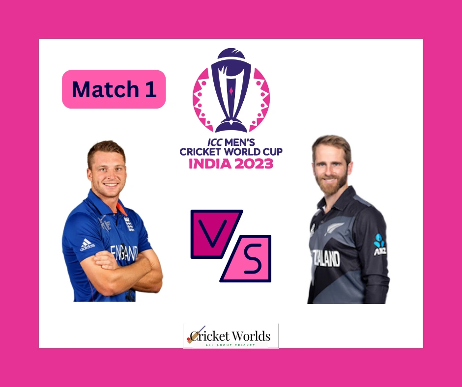 England vs New Zealand CWC 2023
