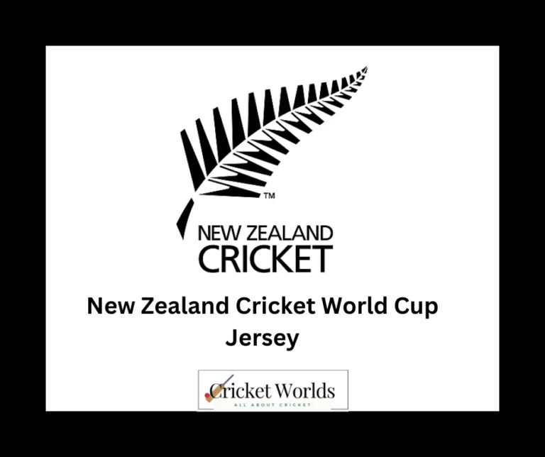 New Zealand Cricket World Cup 2023 Jersey