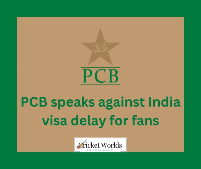 PCB speaks against India visa delay for fans