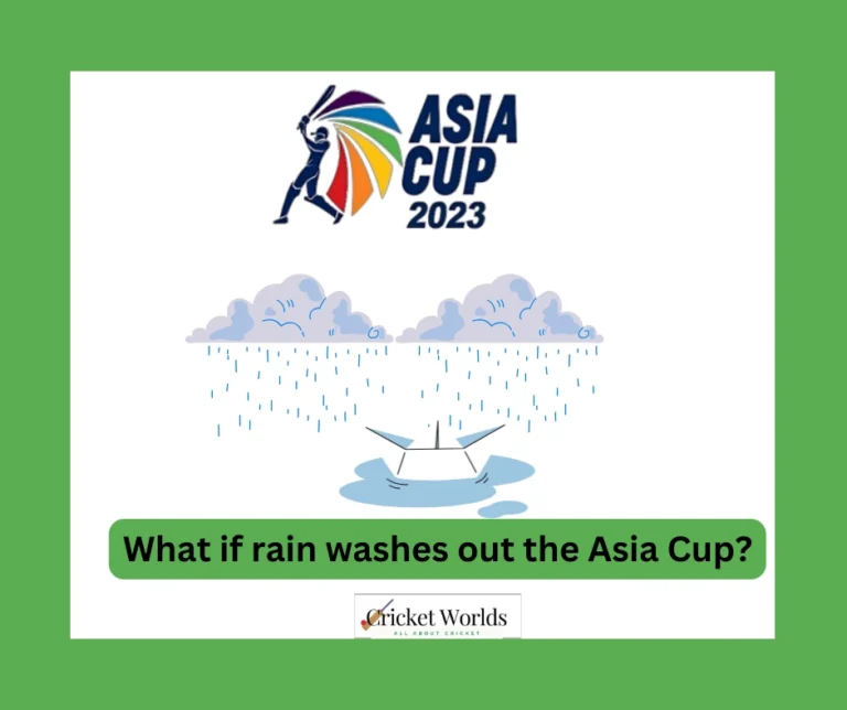 What if rain washes out the Asia Cup?