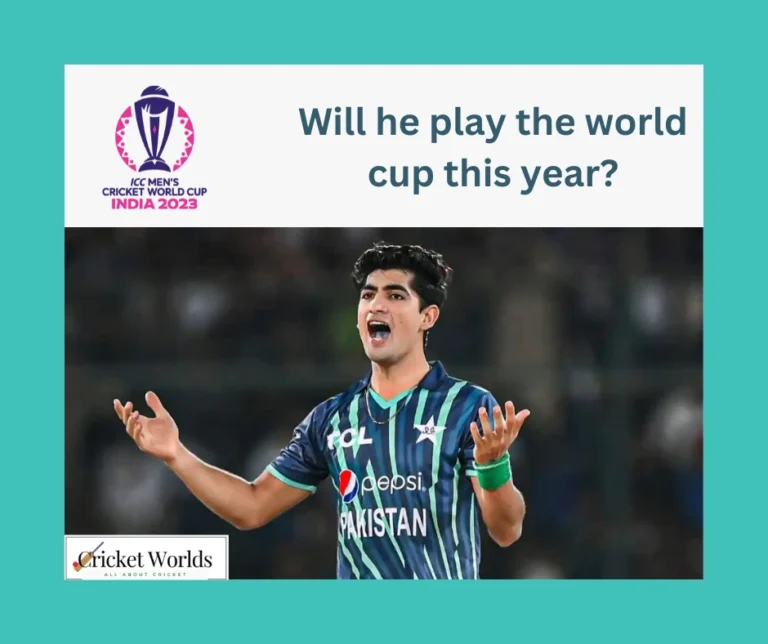 Will Naseem Shah play in the Cricket World Cup?