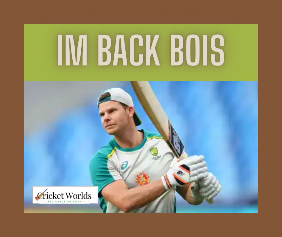 Will Steve Smith play World Cup 2023?