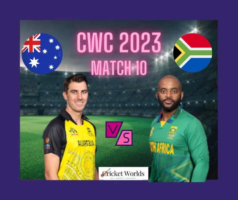 Australia vs South Africa CWC 2023