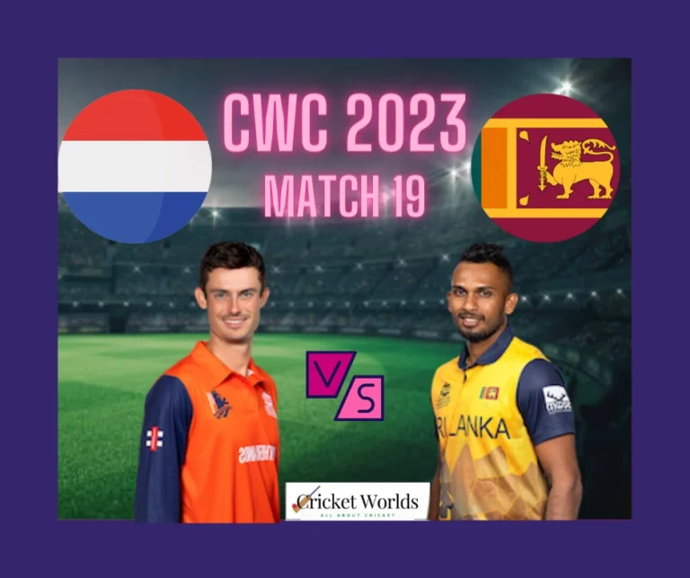 Netherlands vs Sri Lanka CWC 2023