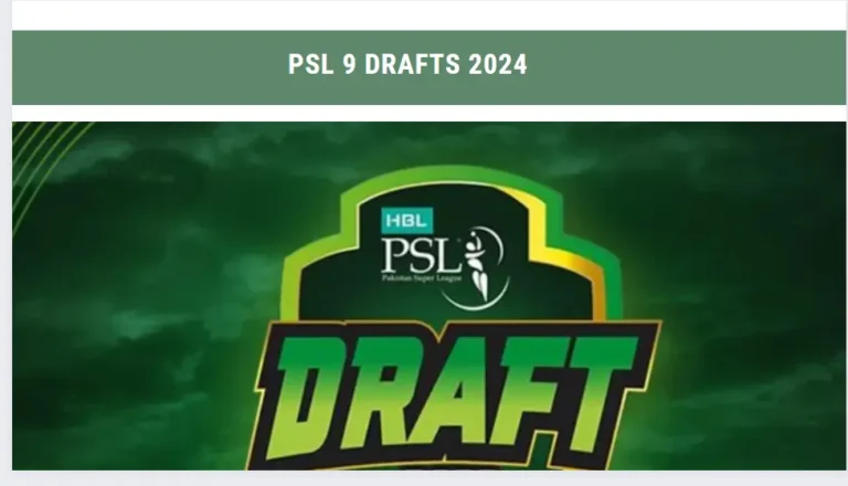 PSL Draft 2024 – PSL 9 Players List