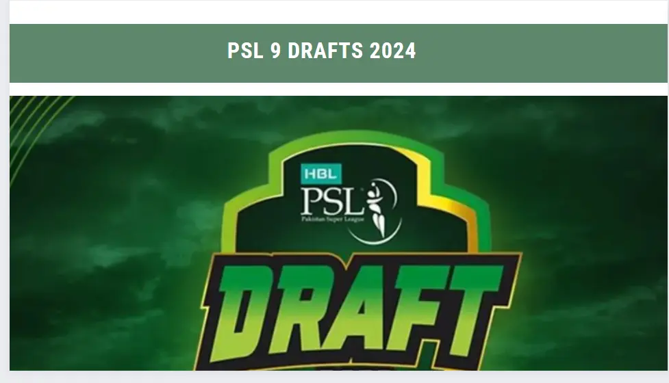 PSL draft 2024