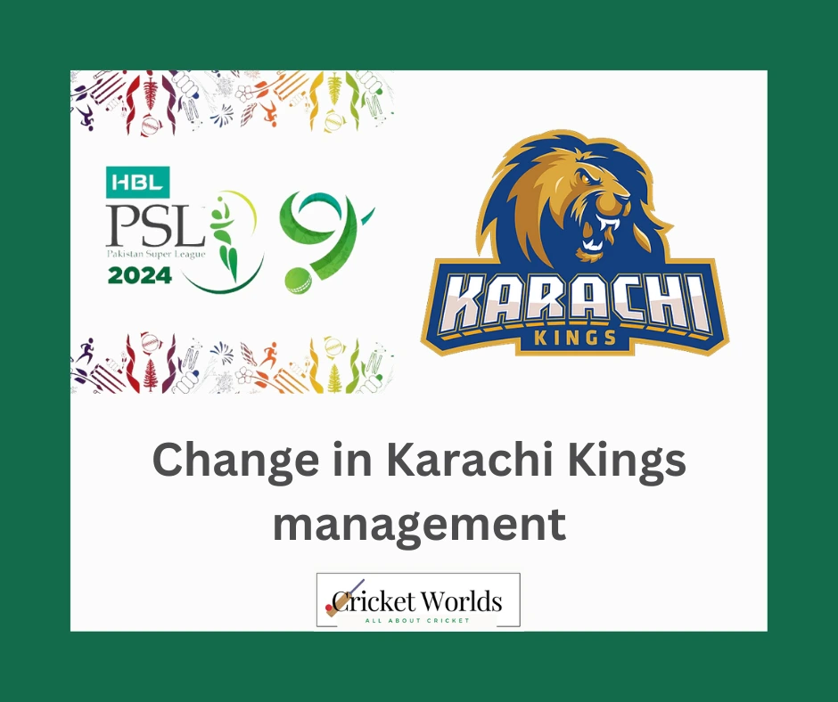 Change in Karachi Kings management