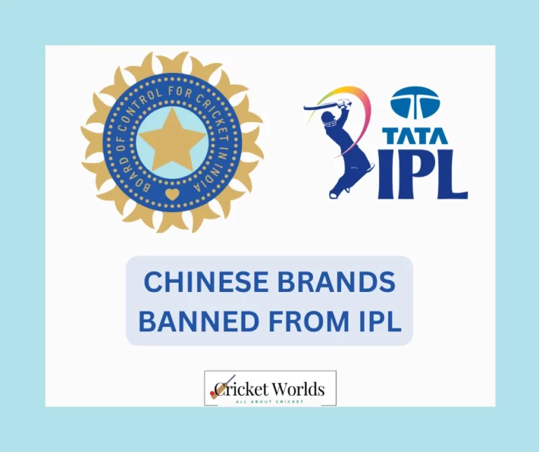 Chinese brands banned from IPL
