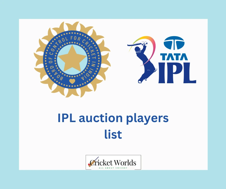 IPL auction players list Cricket Worlds