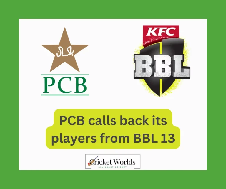 PCB calls back its players from BBL 13