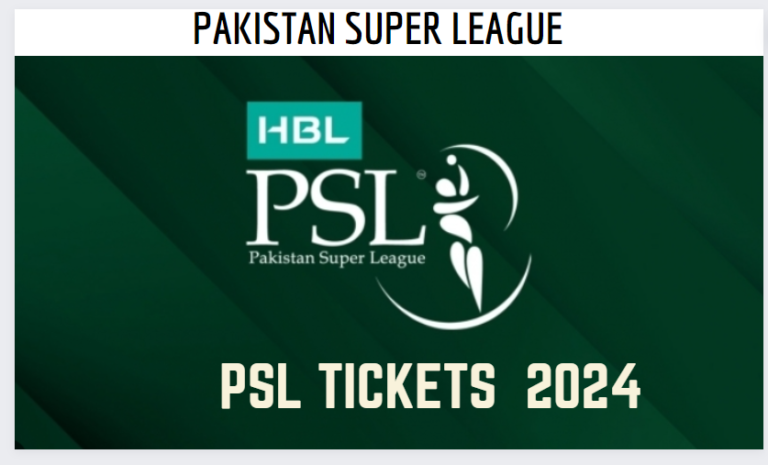 PSL 9 Online Tickets 2024 Booking | Book PSL  Tickets Here