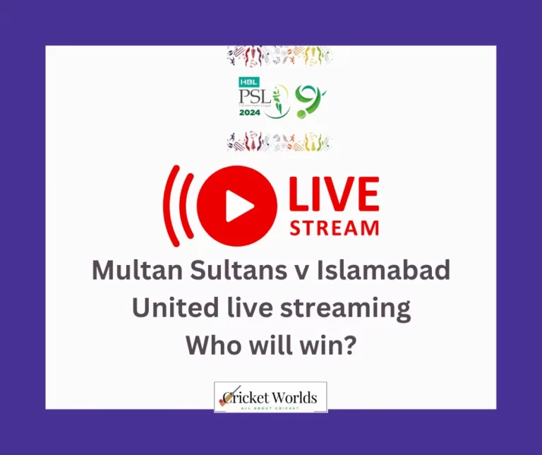 Multan Sultans vs Islamabad United Live Streaming 2024 – Today Match 5 PSL 9