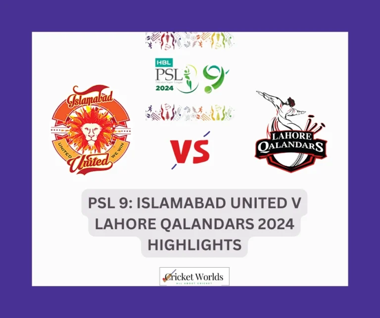 PSL 9: Islamabad United v Lahore Qalandars 2024 Highlights