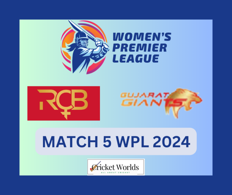RCB Women thrash Gujarat Giants in Match 5 of WPL 2024