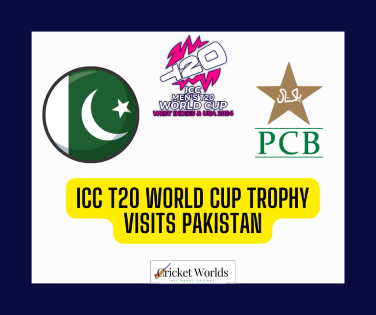ICC T20 World Cup Trophy Visits Pakistan